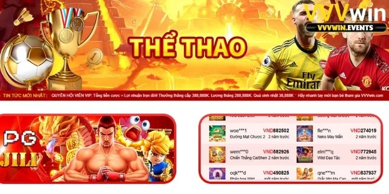 Thể thao VVVwin
